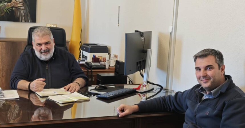 Συνάντηση του Προέδρου ΤΕΕ/ΤΔΜ με τον Δήμαρχο Εορδαίας